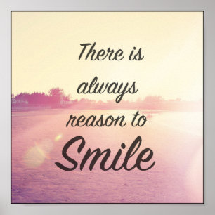 Poster Il y a toujours raison de sourire