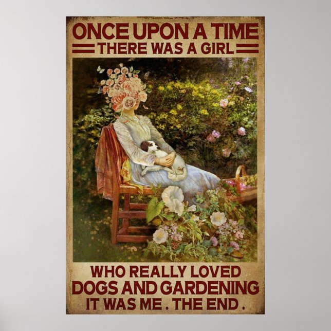 Poster Il y avait une fille (Devant)