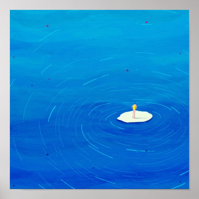 Poster Île (Devant)