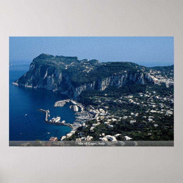 Poster Île de Capri, Italie (Devant)