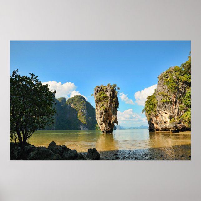 Poster île de Ko Tapu (Devant)