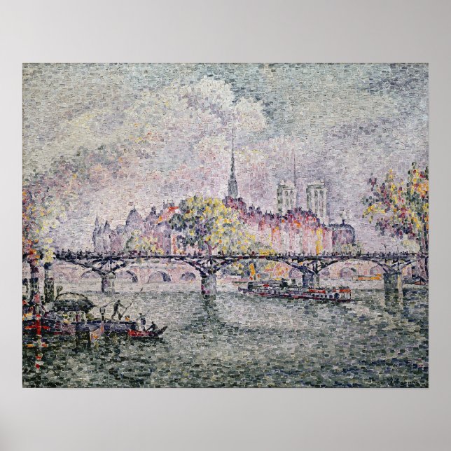 Poster Ile de la Cité, Paris, 1912 (Devant)