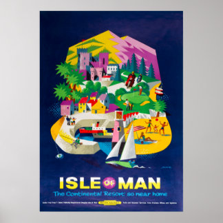 POSTER ÎLE DE L'HOMME