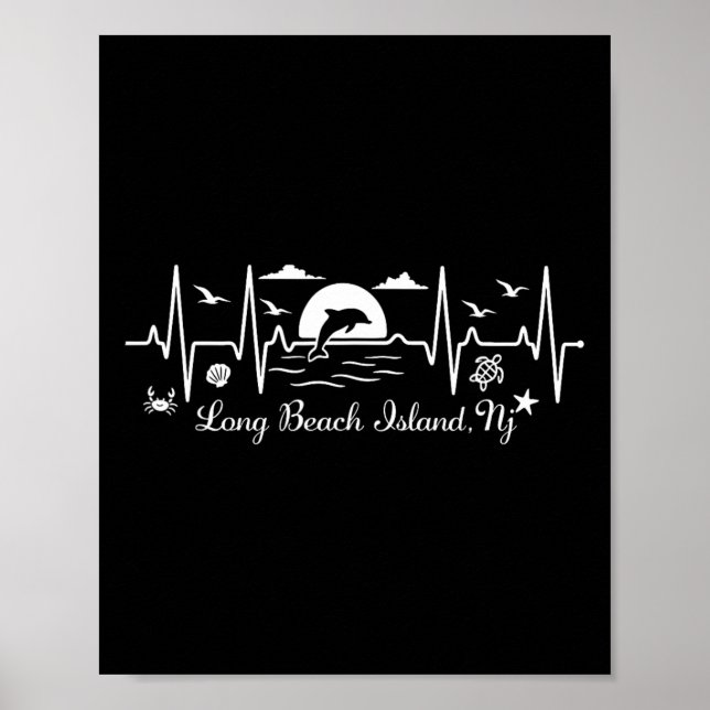 Poster Île de Long Beach (Devant)