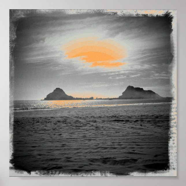 Poster Ile de Pierre, Mexique (Devant)