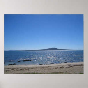 Poster Île de Rangitoto, Nouvelle Zélande