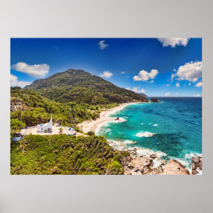 Poster Île de Samos, Grèce