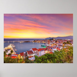 Poster Île de Samos, Grèce