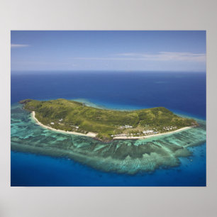 Poster Île de Tokoriki, Îles Mamanuca, Fidji
