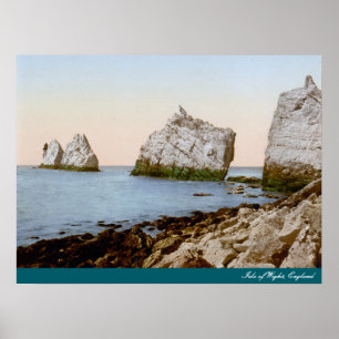 Poster Île de Wight, Angleterre (1900)