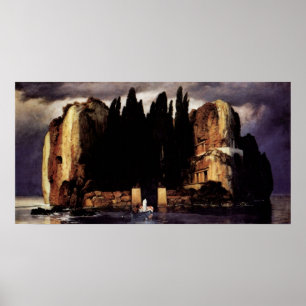 Poster Île des morts par Arnold Bocklin