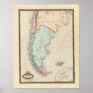 Poster Île Falkland