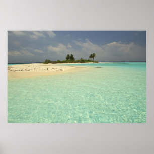 Poster Île Mathidhoo, inhabitée, Nord Huvadhoo 3