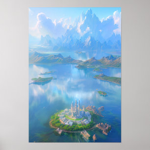 Poster Île perdue dans le temps