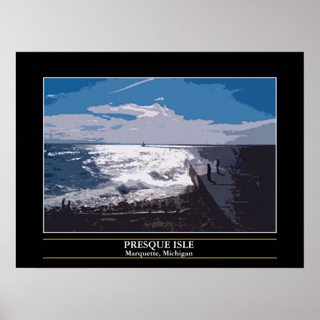 Poster Île Presque (Devant)