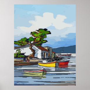 Poster Île Saint John, USVI