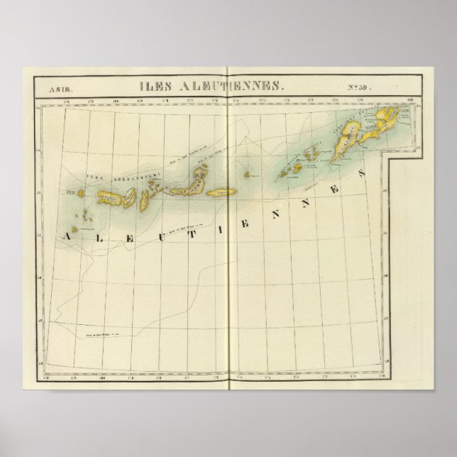 Poster Îles Aléoutiennes 39 (Devant)