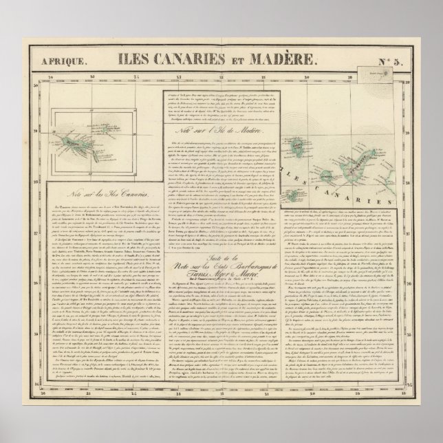 Poster Îles Canaries 5 (Devant)