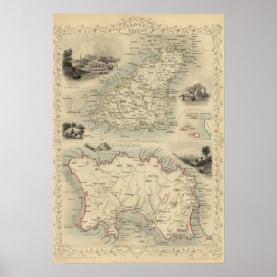 Poster Îles Channel