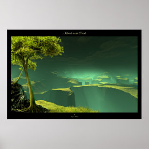Poster Îles dans l'obscurité