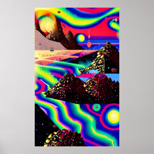 Poster Îles de la cinquième dimension