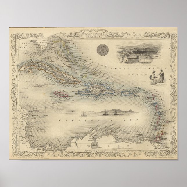 Poster Îles de l'Ouest (Devant)