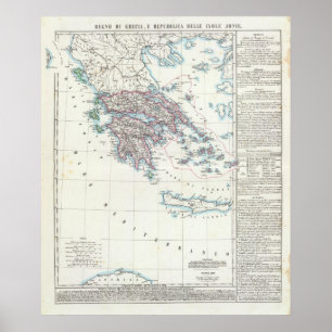 Poster Îles Ioniennes, Grèce