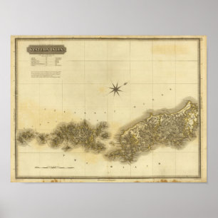 Poster Îles occidentales du sud