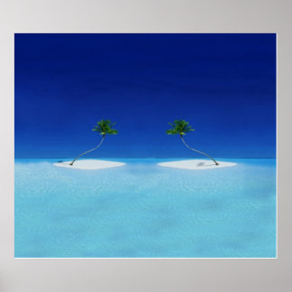 Poster Îles tropicales