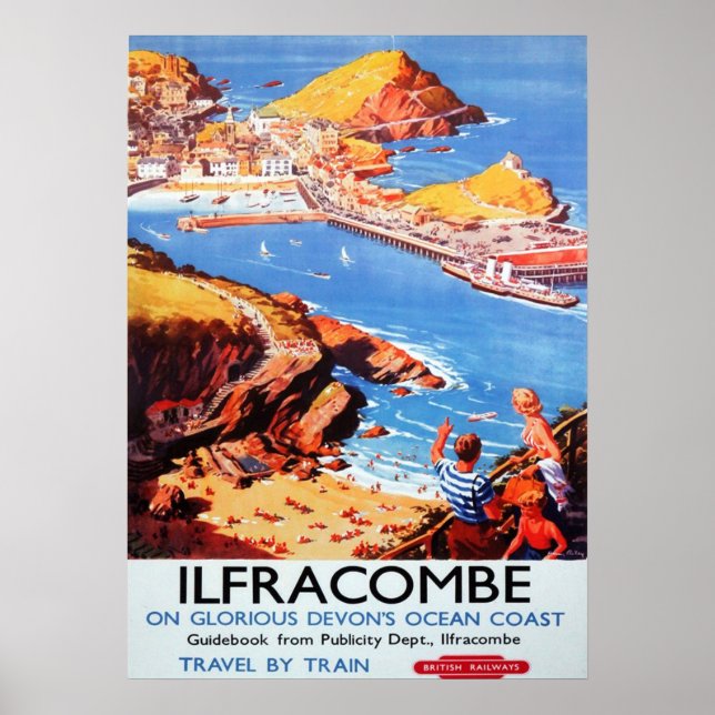POSTER ILFRACOMBE (Devant)