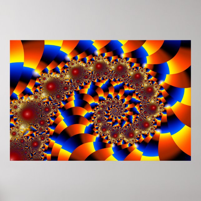 Poster Illusion optique 1 (Devant)