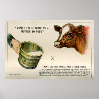 Poster Illusion optique, 1896