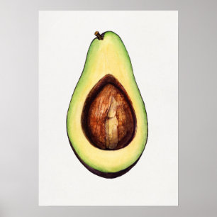 Poster Illustration botanique vintage