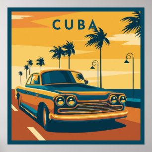 Poster Illustration Cuba