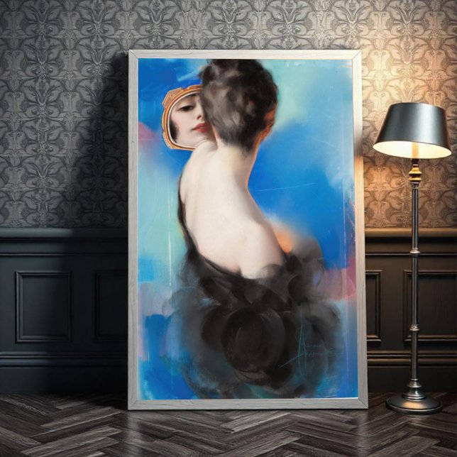 Poster Illustration de couverture du dimanche américain,  (Créateur téléchargé)