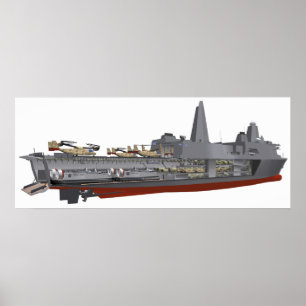 Poster Illustration de découpe