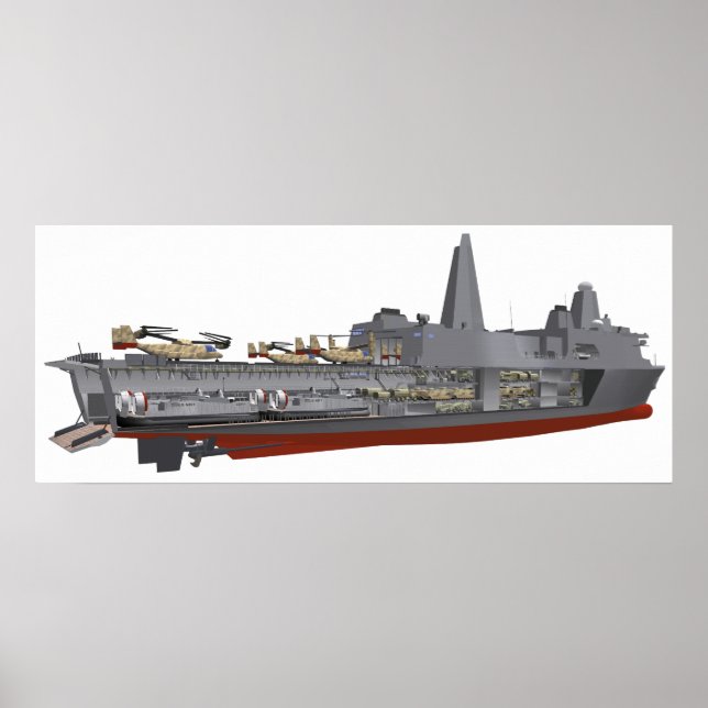 Poster Illustration de découpe (Devant)