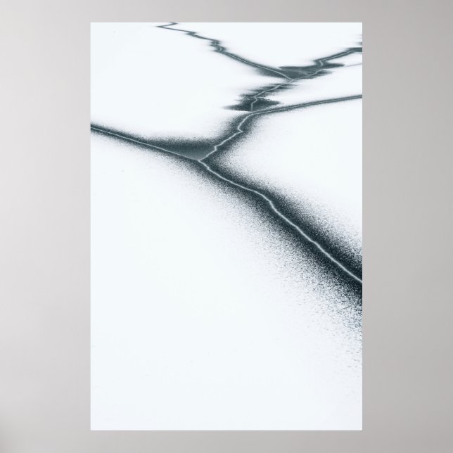 Poster Illustration de dessin blanc et noir (Devant)