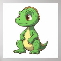 Illustration de dinosaure de dessin
