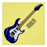 Illustration de guitare électrique