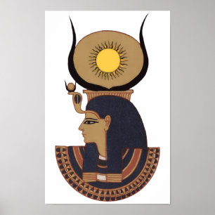 Poster Illustration de l'ancien dieu égyptien Osiris SMAL