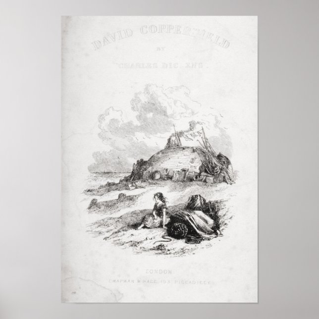 Poster Illustration de page de titre de 'David (Devant)