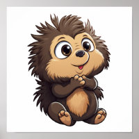 Illustration de porcupine de dessin