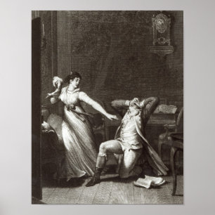 Poster Illustration de 'The Sorrows of Werther'