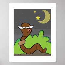 Illustration de Ver de Terre Amical | Nature pour