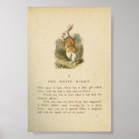 Illustration de vintage Alice au pays des merveill