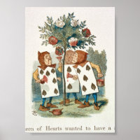 Illustration de vintage Alice au pays des merveill