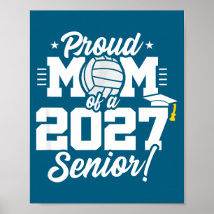 Poster Illustration de volley-ball scolaire pour la promo