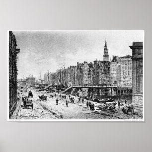 Poster Illustration du livre vintage