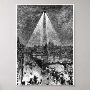 Poster Illustration du livre vintage